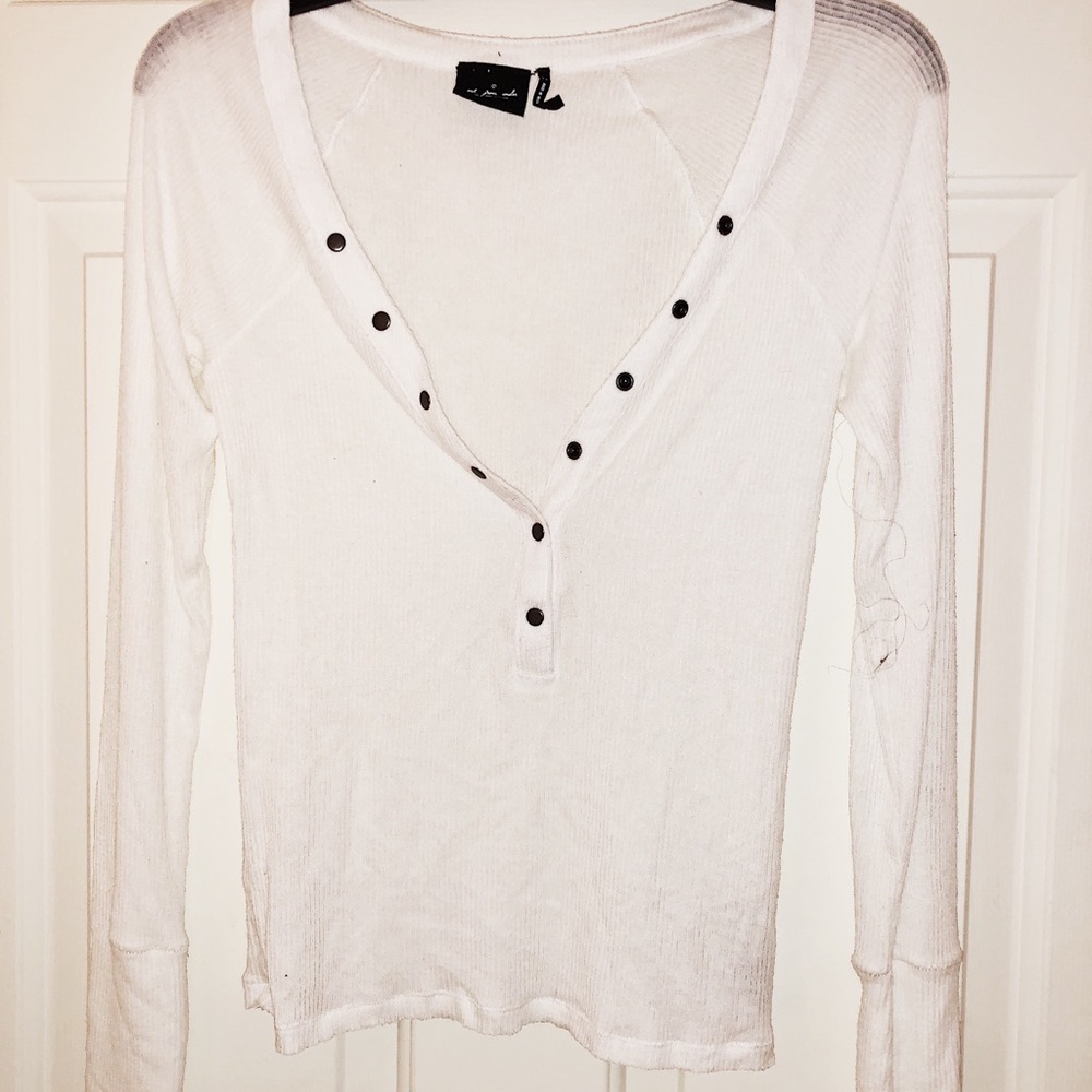 UO Button Up Blouse